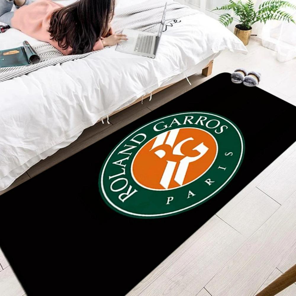 Tennis Sport Bedside Long Rugs Living Room Sofa Decor Rug Fan Gift Bedroom Game Room Screen Room Mat Hallway Washable Floor Mat