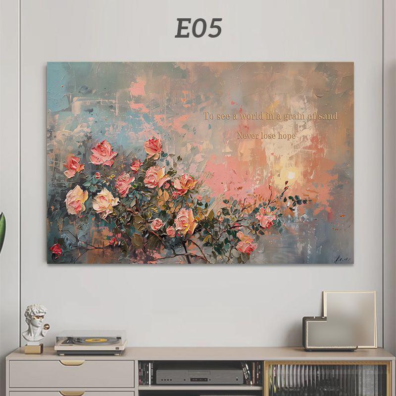 Scenery Printing Cloth Full Coverage Thickened High Elastic Dust Proof Cover Curved Screen and Straight Screen Universal Tv Hood