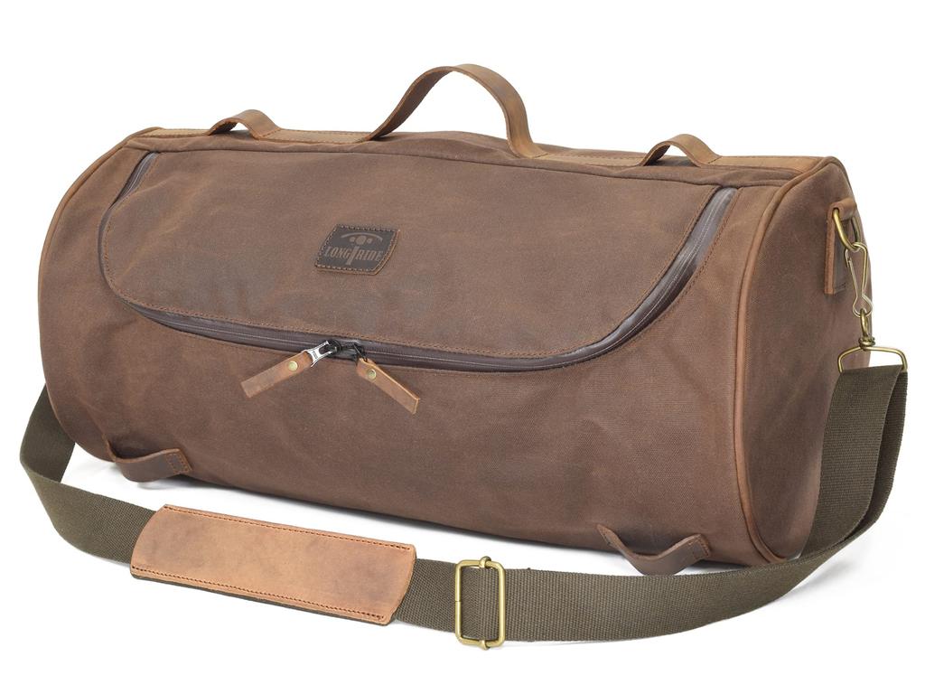 LONGRIDE Heritage Tail Duffel Bag Brown CUS141WBRO (32L)