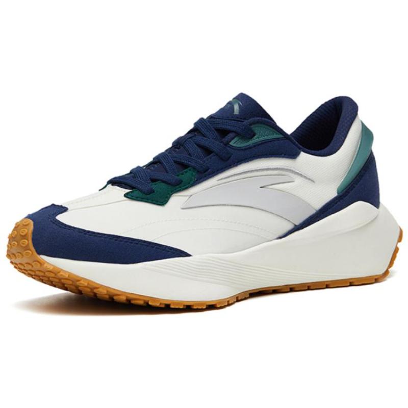 Anta Life Collection Rock Sugar 3 Anti-Slip Wear-Resistant Low-Top Sports Casual Shoes White Blue Green Sneakers 912328856-3