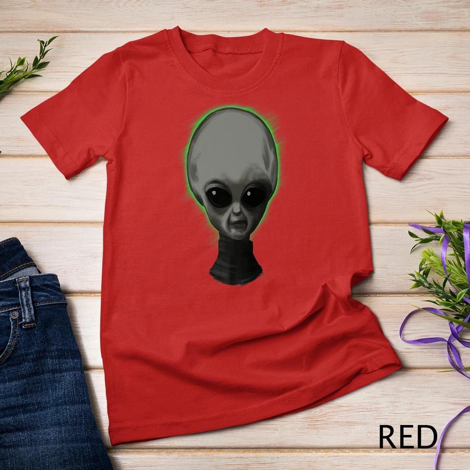 Skinny Bob grey alien T-Shirt Unisex T-shirt 7 S