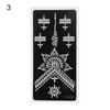 Nuovo Stencil Tatuaggio Henna Moda Tatuaggi Temporanei Mano Kit Pittura Body Art DIY Adesivo Modello Matrimonio Indiano Strumenti Kit Pittura