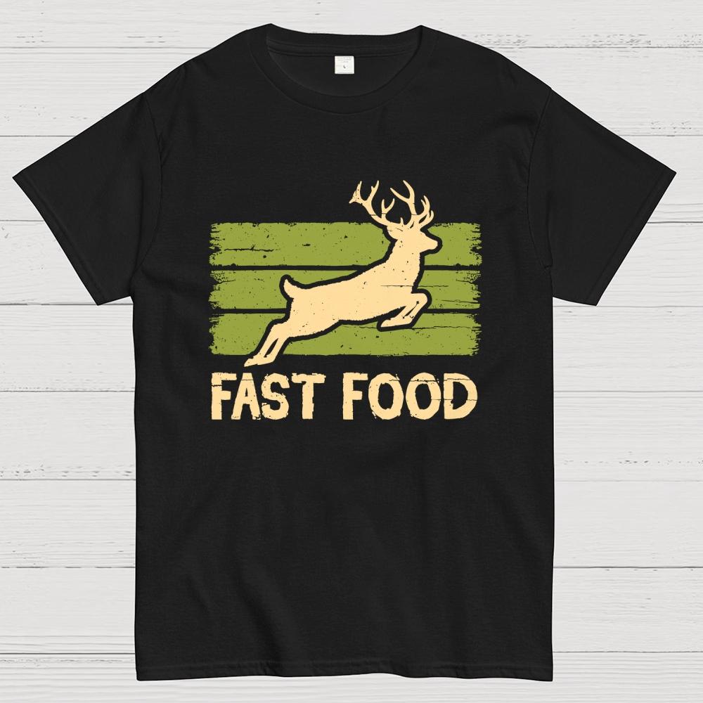 Really Fast Food Cotton Summer Casual Cool Loose T-Shirt