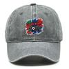 South Korea Flag Printed Baseball Hat Adjustable Sun Hat Unisex With Sweatband Trendy Lightweight Flat Cap For Street Style