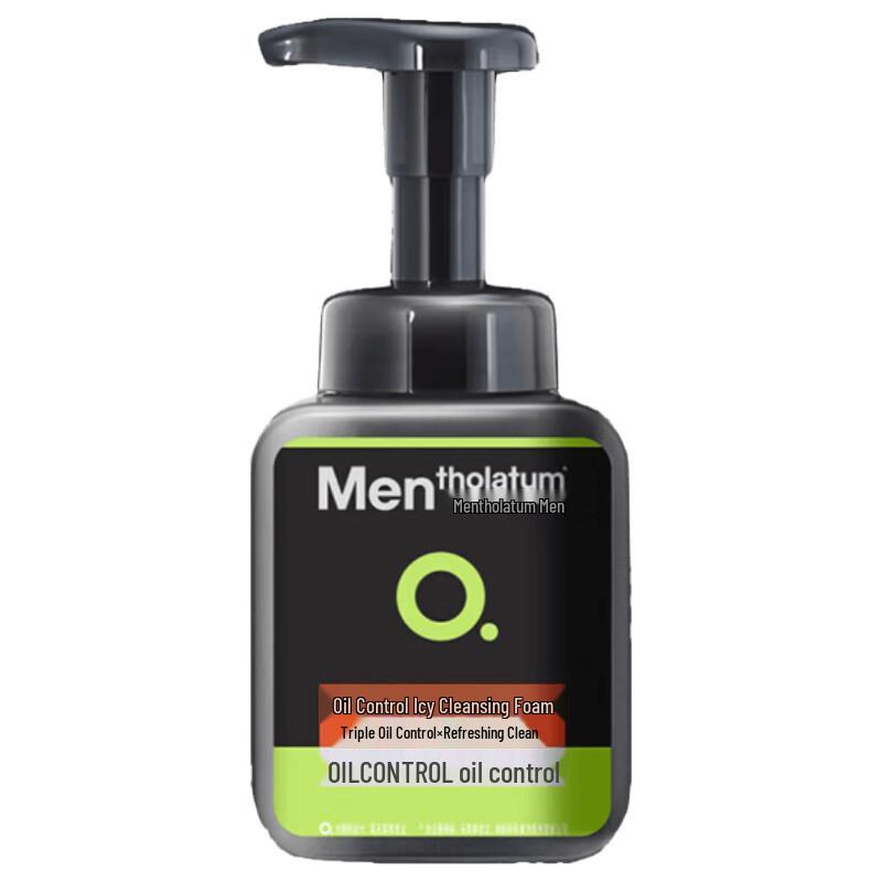 Mentholatum Men s Oil Control Ice Refreshing Cleansing Foam