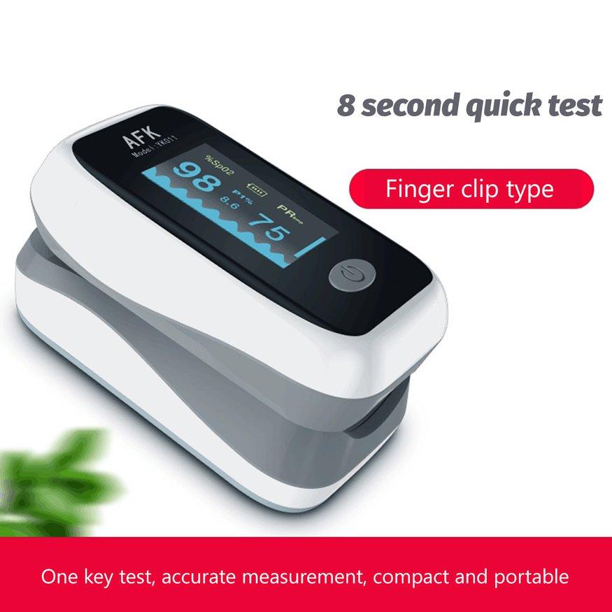 Buy AFKYK011 Oximeter Real Time Monitor Pulse Rate Oxygen Value Health