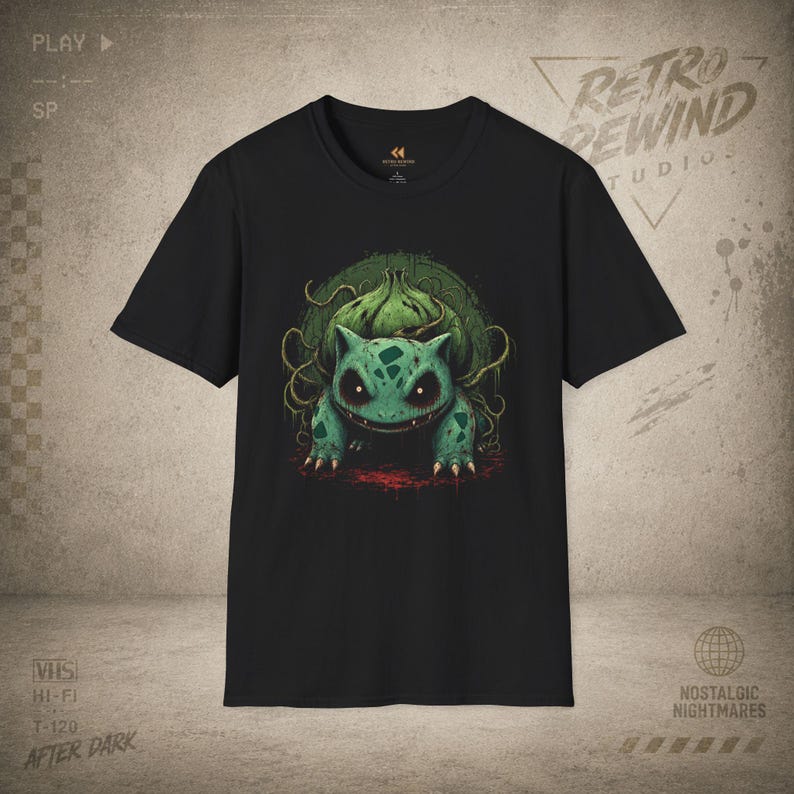 Bulbasaur Pokemon Horror Shirt 160