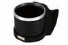 ALCABO Drink Holder, Black with Ring and Cup, for Toyota 86 (ZN6) and Subaru BRZ (ZC6), Right-Hand Drive, AL-T120BS