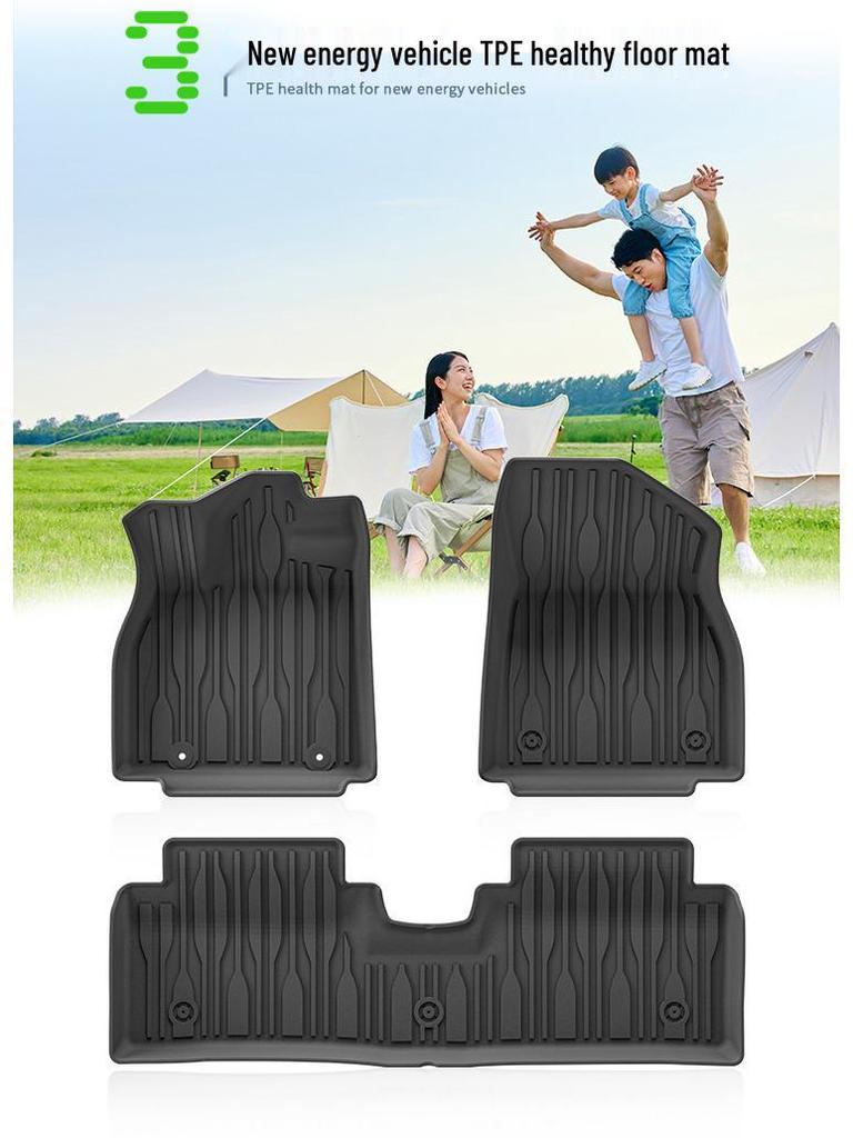 All-Weather TPE Floor Mats & Trunk Liner for 25 BYD Qin L EV Cars