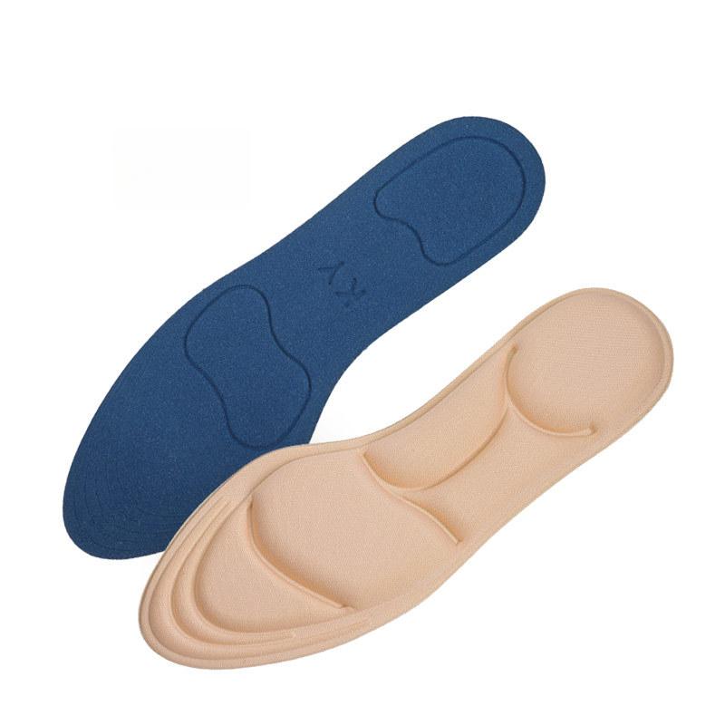 

Memory Cotton Insole Women s High Heels Insole Sweat-absorbing Breathable Shock-absorbing Arch Support Pad Sponge Military Training Full Pad one size fits all