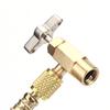 R134A Recharge Measuring Hose Can Tap Gauge Refrigerant Charging Pipe