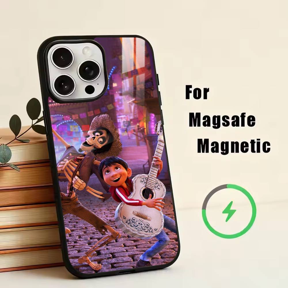 

brave boy-Miguel Phone Case For iPhone17,16,15,14,13,12,11 Plus,Pro Magnetic with Magsafe Wireless Charging iPhone12PROMAX