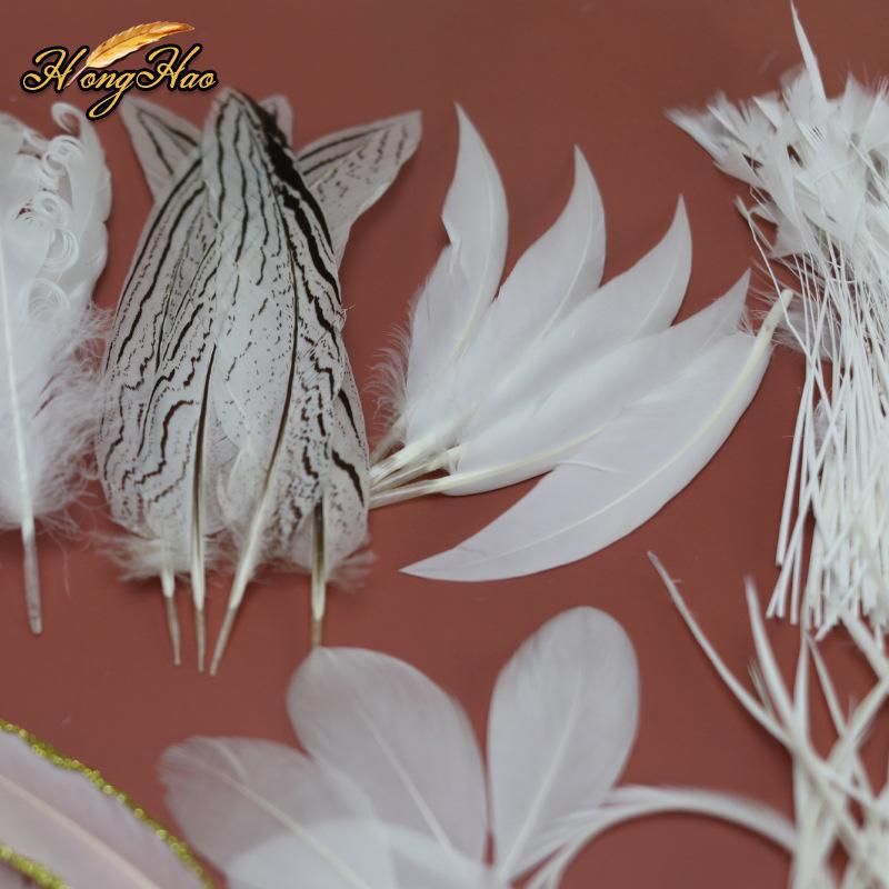 White Feathers for DIY Dream Catchers & Craft Decorations