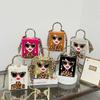Beauty Glasses Box Mobile Phone Bag Spring Silk Scarf Chain Crossbody Bag