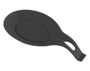 Silicone Spoon Shelf Kitchen Accessories Heat Resistant Spoon Rest Utensil Holder Stove Organizer Placemat Lid Stand