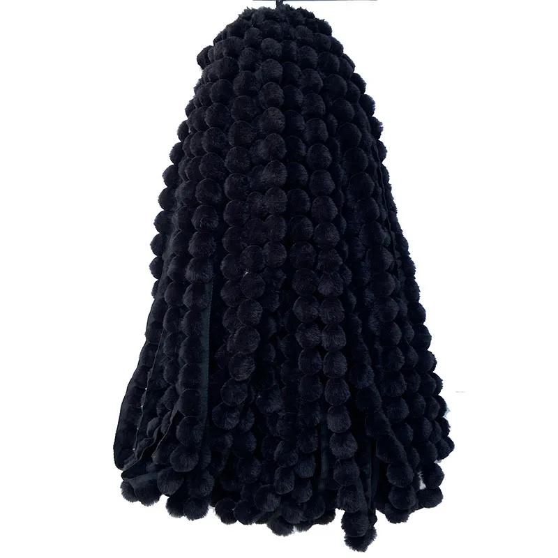 5/10M Faux Rabbit Fur Hairball Ribbon For Handmade DIY Sewing Tops Stage Costume Fluffy Trim Breathable Cuff Plush Strip
