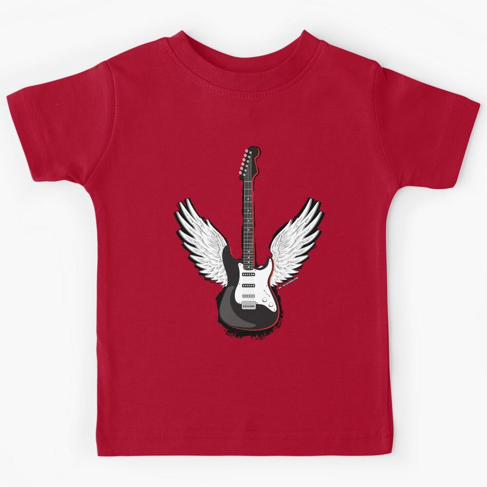 Winged Guitar Kids T-Shirt 120