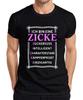 Ich bin eine Zicke Zuckersüß Intelligent Geschenk Frech Spruch Herren T-Shirt