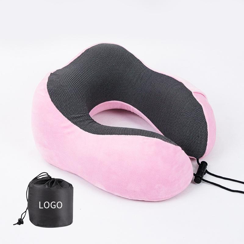 Ultra-Soft Travel Neck Pillow with Memory Foam Core