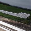 For Tesla Model 3/Y Real Dry Carbon Fiber Door Handle Sticker Renewed Handle Interior Accesorios Para Auto Car Accessories Tools