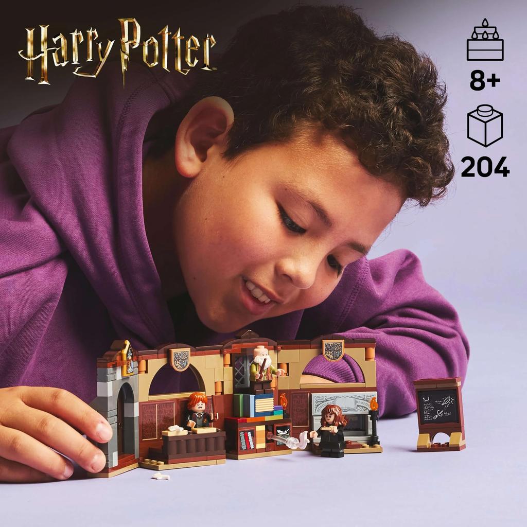 LEGO Harry Potter Hogwarts Castle: Charms Toy - Birthday Present - Building Blocks - Boys and Girls - Ages 8, 9, 10 - Elementary School Students - Har