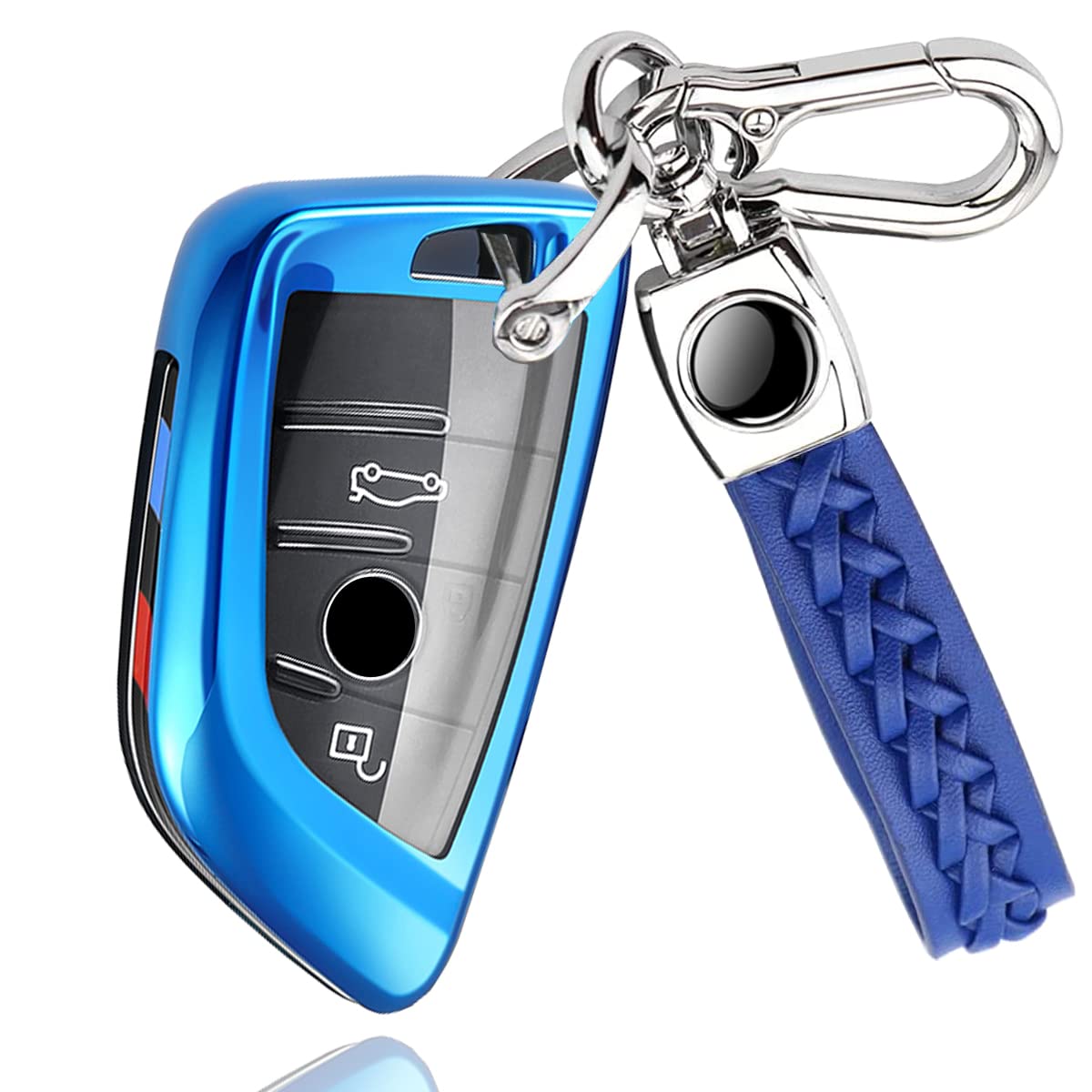 

BMW Smart Key Case for 1 2 3 5 6 7 8 Series X1 синій