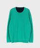 PREF Navy Reversible Cotton Sweater