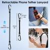 Magnetic Belt Clip Holder Mobile Phone Holder Backpack Clip Metal Hook Spring Rope For Magsafe Iphone Accessories
