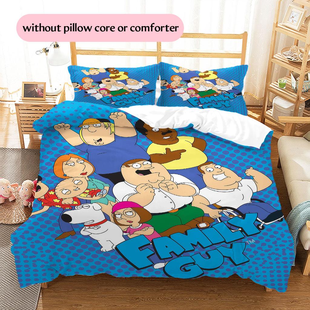 Griffin Pattern Bedding Home Decoration Birthday Gift ( 1 duvet cover + 2 pillowcase, without core),fan merchandise.