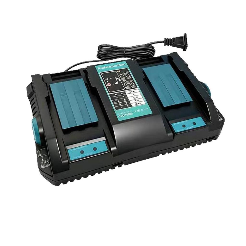 Compatible with Makita DC18RD Dual Slot Charger 14.4-18V 6A