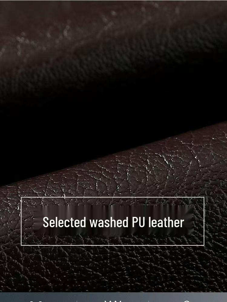 Men's Thickened Winter Leather Jacket with Fur Lining for Middle-Aged and Elderly Dads