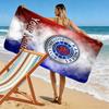Name Custom Rangers fc Logo Print Beach Towel, Large Soft Quick Dry Towel for Beach Camping Swimming