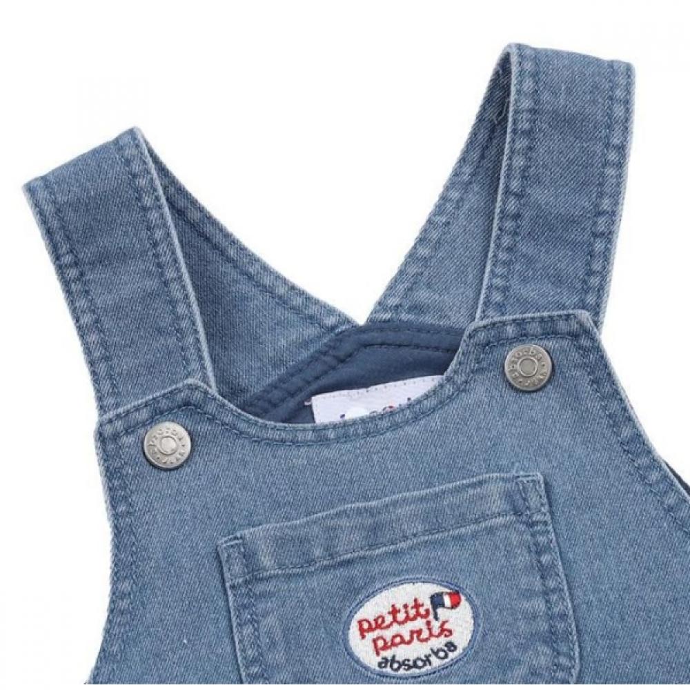 ABSORBA 26th S S Baby 100 dayS Gift Denim Overall Luke A1121214 