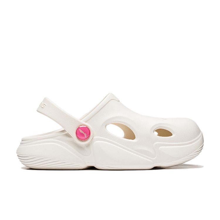 Disney X Li Ning Kinder Leichte Stoßdämpfende Rutschfeste Sandalen Kinderschuhe Cremeweiß YKKT012-2