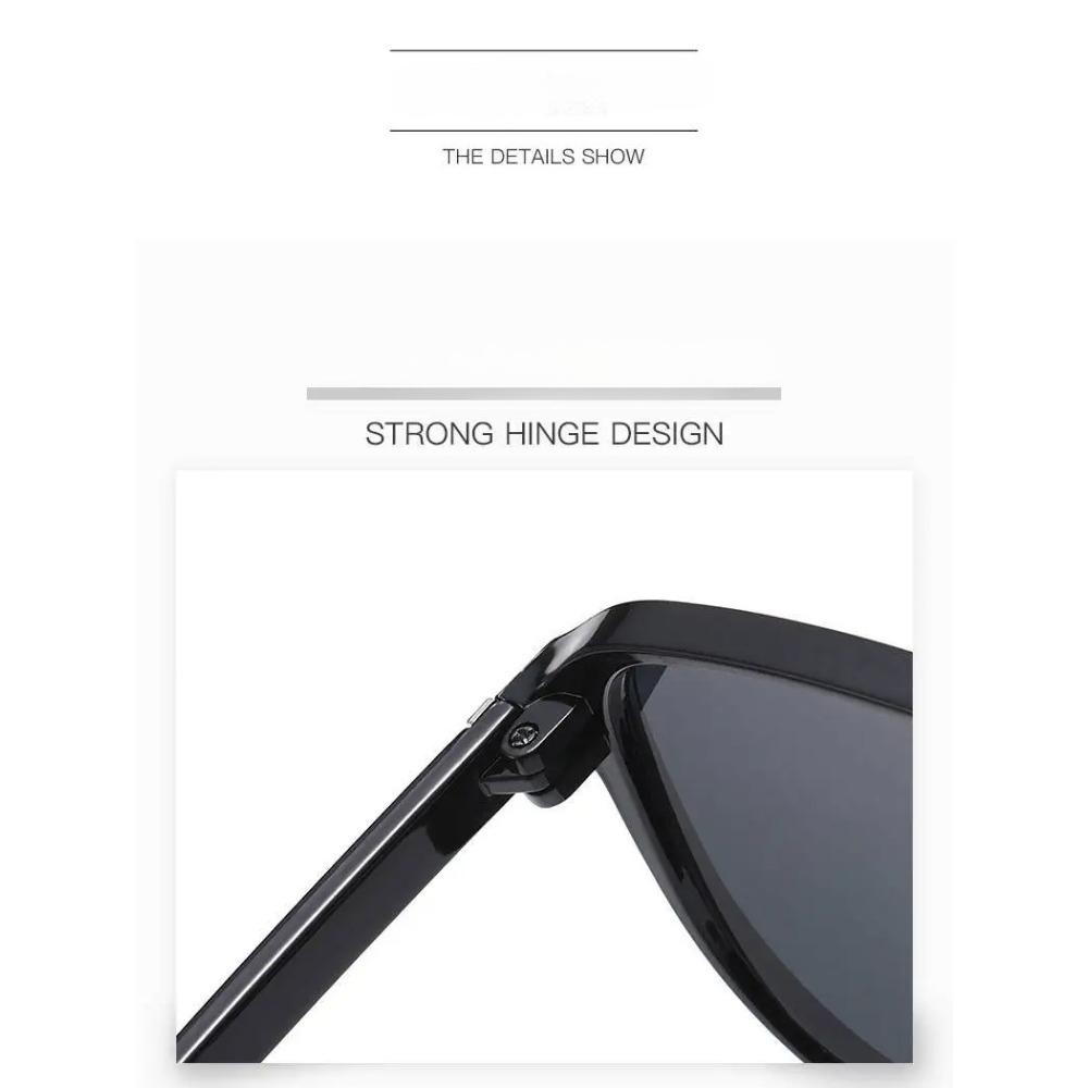 Women's INS Style Fashion Square Frame Sunglasses Retro Double-Bridge Unique Versatile UV400 Shades Eyewear Men's Goggles