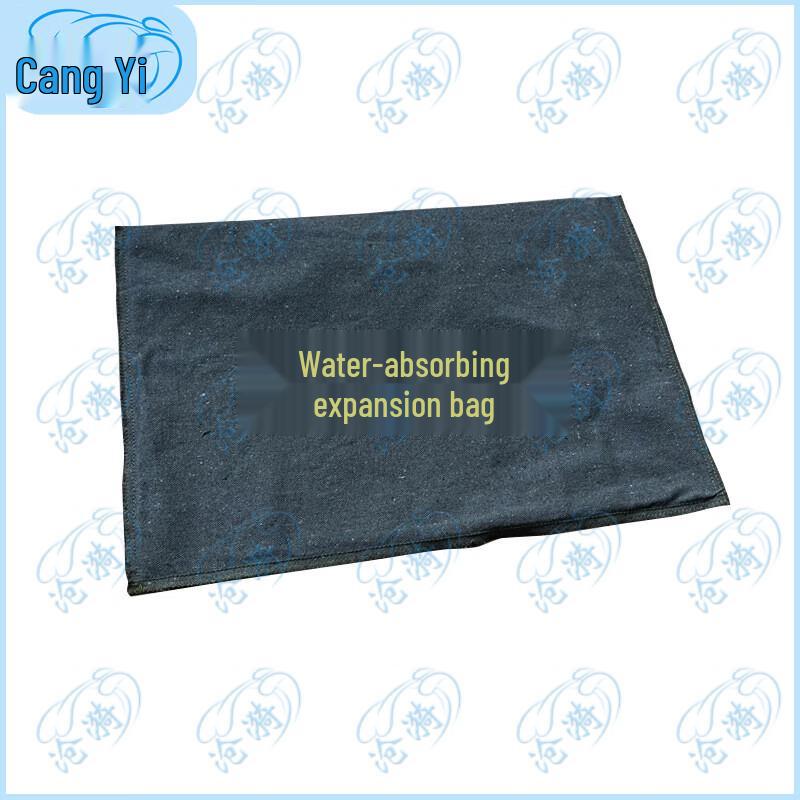 Self-Inflating Water Absorbent Flood Sandbags