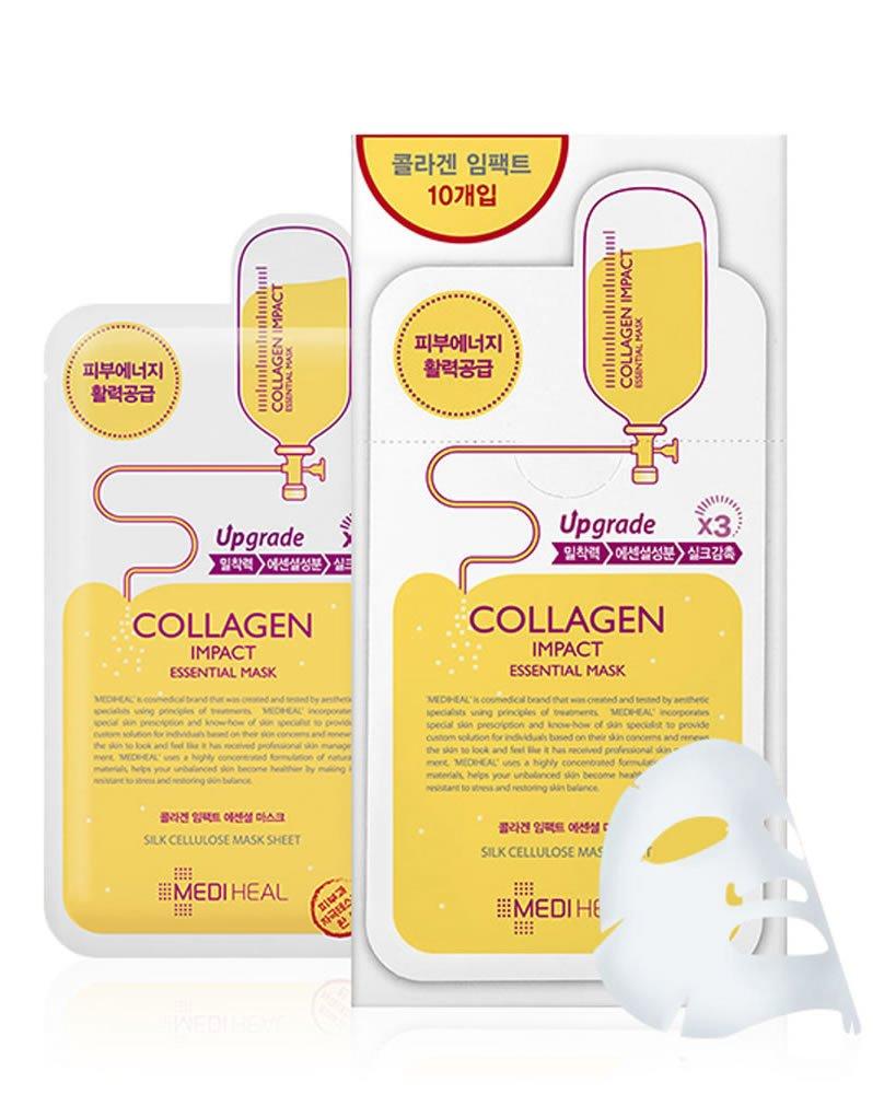 MEDIHEAL Collagen Impact Essential Mask EX 10 Stück (Produkt)