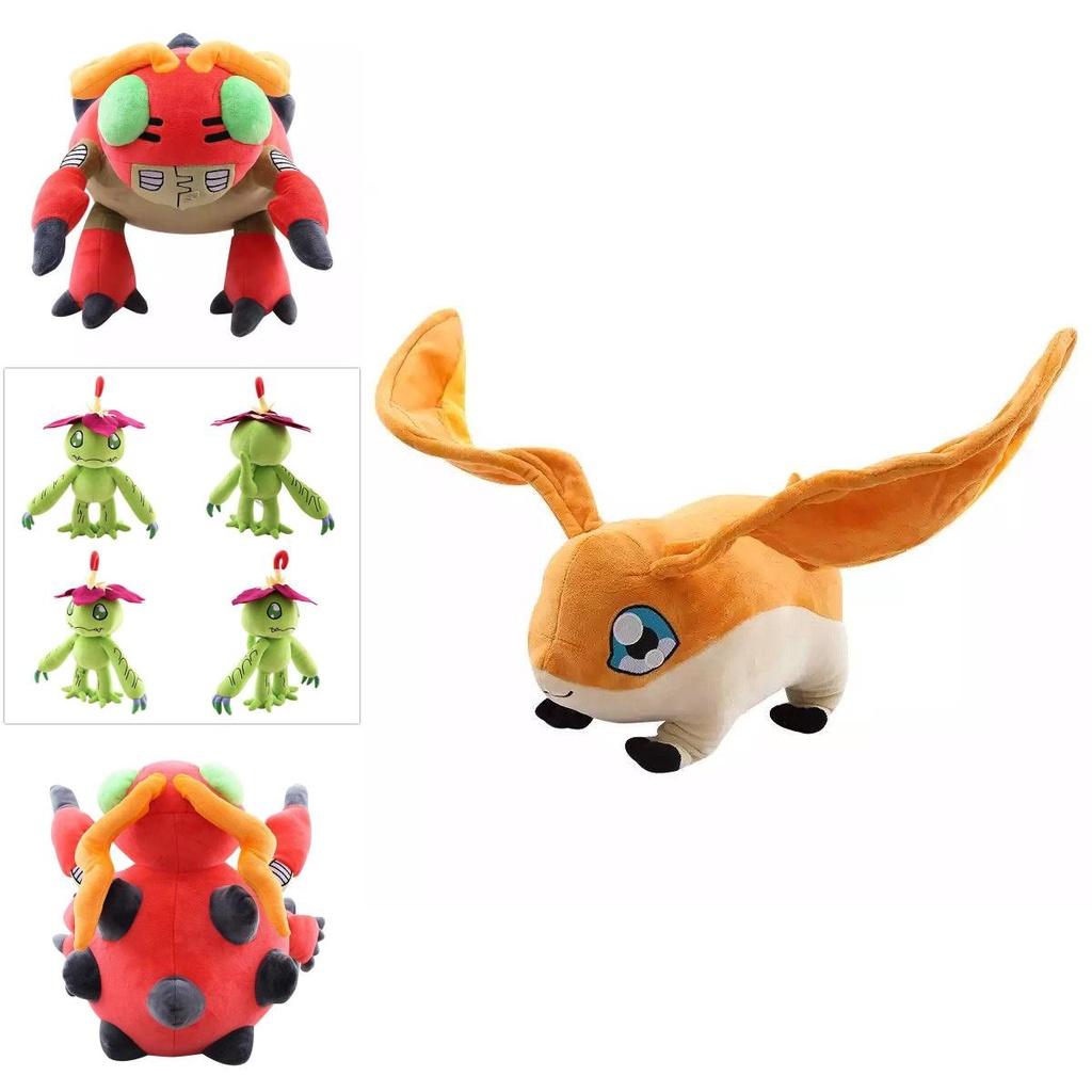 Digimon Plush Toy Agumon Tailmon Soft Stuffed Animal For Fans Collection**