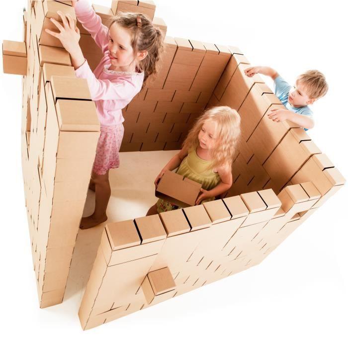 200XXL blocs de construction géants GIGI Bloks, blocs Jumbo pour enfants, Grandes briques empilables pour constructions réelle