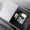 For Tesla New Model Y Juniper 2025 Midtkonsoll Oppbevaring & Armleneboks Nedre Bunnmatte Organizer Brett Kortholder Tilbehør