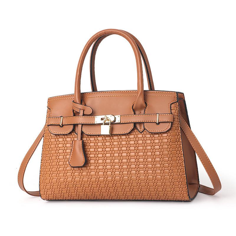 Handbag Casual Womens With Large Capacity And Lock Closure For Daily Shoppingd