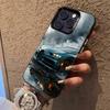 Auto B-Bugatti V-Veyron Custodia per Telefono Per iPhone 16,15,14,13,12,11,Pro,XS,Max,Plus,Mini,SE Nero Caramello Opaca Cover Antiurto
