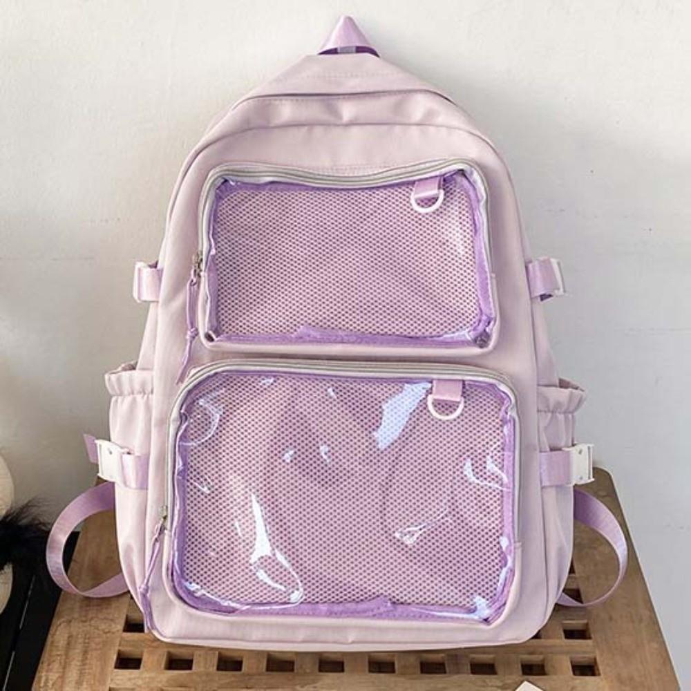Durable Students School Bag Dustproof Large Capacity Daypack Nylon Ita Backpack  for Gift
