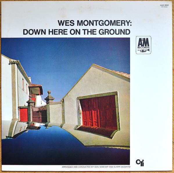 

LP Record WES MONTGOMERY - Down Here On The Ground LAX3092 A&M 1976 Japan Jazz Used