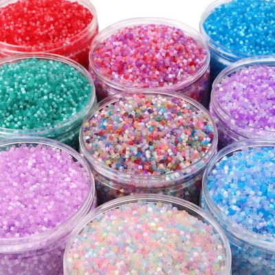 450G Inland Super Hochwertige Seide Katzenauge Antike Reisperlen Kristall Tschechische Glasperlen Rocailles Zwischenperlen Für DIY Kleidung Nähen Dekor