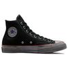 Converse Chuck 70 Chuck Taylor All Star Distressed High-Top Canvas Sneakers Unisex Sneakers Black 172668C