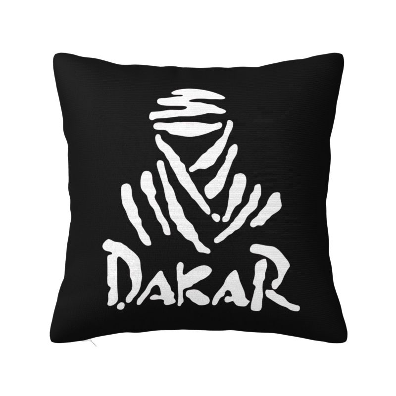 Dakar Rally Print Pillow Cover X Inch Soft Polyester Pillowcase Cushion Case with Hidden Zipper for Bed Sofa Car Decor