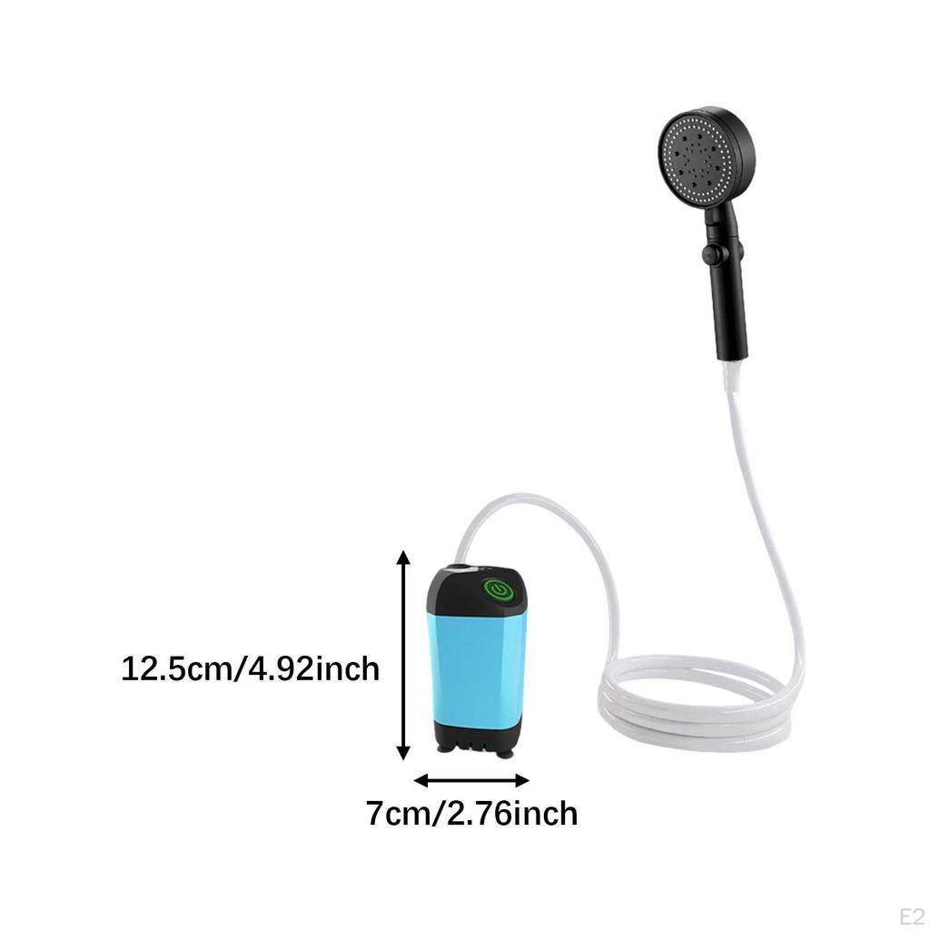 Camping Shower for Outdoor Use, Portable, with USB Charging Function And Various Spray Modes