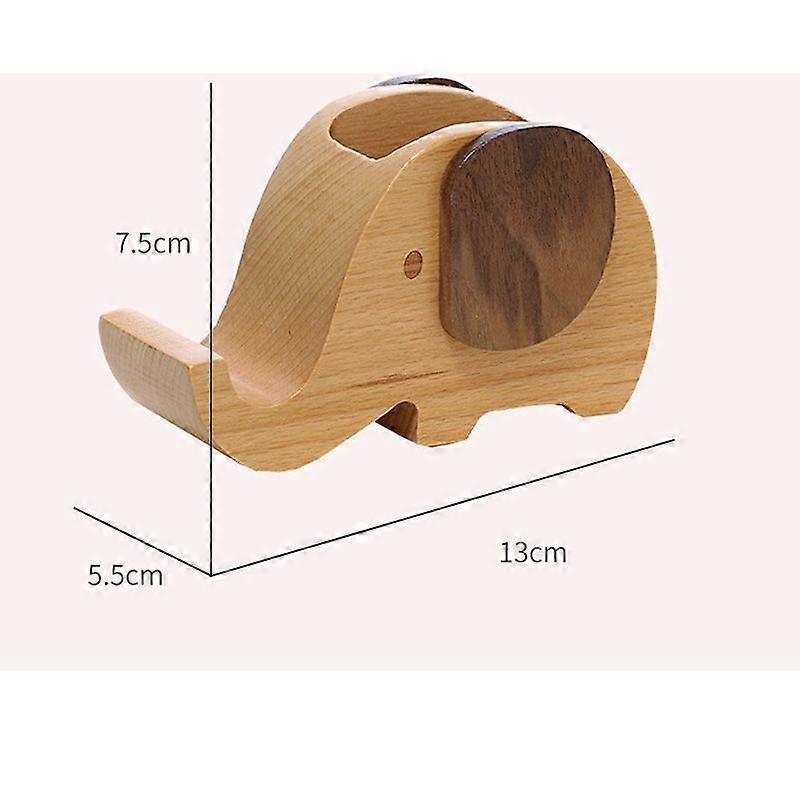 Wooden Cell Phone Holder Creative Pony Cell Phone Holder Beechwood Lazy Cell Phone Holder