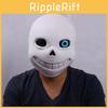 Undertale Halloween Spielmaske Sans Maske Kostümball Latexhelm Blau Cosplay Nachstellung